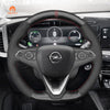 MEWANT Car Steering Wheel Cover for Opel Astra K Corsa F / VauxhallAstra K Corsa F Grandland X Insignia / for Holden Calais Commodore - Mewant Cover