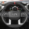 MEWANT Car Steering Wheel Cover for Toyota Tacoma Tundra Sequoia - Alcantara, Leather, Carbon Fiber, Easy Install, Non - Slip, Best Steering Wheel Cover