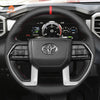 MEWANT Car Steering Wheel Cover for Toyota Tacoma Tundra Sequoia - Alcantara, Leather, Carbon Fiber, Easy Install, Non - Slip, Best Steering Wheel Cover