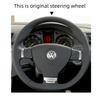 MEWANT Car Steering Wheel Cover for Volkswagen VW Passat R36 - Mewant Cover