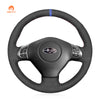 MEWANT Dark Grey Alcantara Car Steering Wheel Cover for Subaru Forester Impreza Legacy Outback Impreza Exiga - Mewant Cover