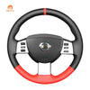 MEWANT DIY Black Leather Suede Car Steering Wheel Cover for Nissan Altima Maxima Murano Quest - Mewant Cover