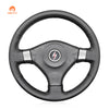MEWANT DIY Leather Suede Car Steering Wheel Cover for?Nissan?200SX?S15?2001 - 2002?/?Silvia?1999 - 2000?/?Skyline?R34?GTR?GT - R?1998 - 2001 - Mewant Cover