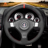 MEWANT DIY Leather Suede Car Steering Wheel Cover for?Nissan?200SX?S15?2001 - 2002?/?Silvia?1999 - 2000?/?Skyline?R34?GTR?GT - R?1998 - 2001 - Mewant Cover