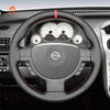 MEWANT DIY Leather Suede Car Steering Wheel Cover for Opel Corsa C Combo C Vauxhall Corsa C Holden Barina Tigra - Mewant Cover