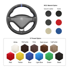 Bild in den Galerie-Viewer laden, MEWANT DIY Suede Real Leather Car Steering Wheel Cover for Peugeot 207 CC 2012 - 2014 - Mewant Cover
