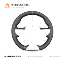 Załaduj obraz do przeglądarki galerii, MEWANT Genuine Leather Car Steering Wheel Cove for BYD Seal 2022 - 2024 - Alcantara, Leather, Carbon Fiber, Easy Install, Non - Slip, Best Steering Wheel Cover
