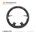 MEWANT Genuine Leather Car Steering Wheel Cove for Dacia Logan/ Sandero/ Duster / Spring - Alcantara, Leather, Carbon Fiber, Easy Install, Non - Slip, Best Steering Wheel Cover