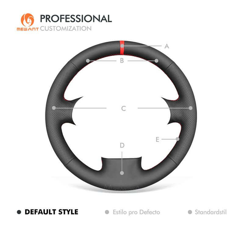 MEWANT Steering Wheel Cove for Ford Fiesta Puma 1995-2002