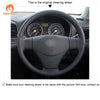 MEWANT Genuine Leather Car Steering Wheel Cove for Hyundai Accent / Getz /Getz (Facelift) - Mewant Cover