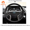 MEWANT Genuine Leather Car Steering Wheel Cove for Hyundai Elantra/ Elantra GT/ Elantra Coupe/ Hyundai i30 - Mewant Cover