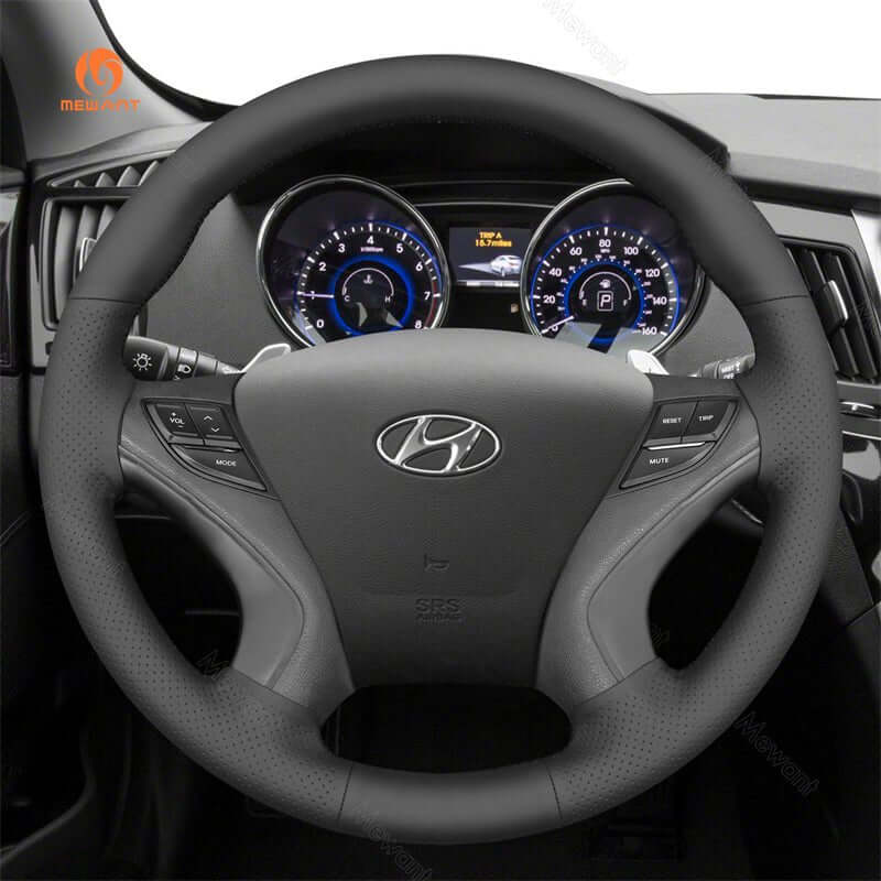 MEWANT Steering Wheel Cover for Hyundai i45 2010-2012