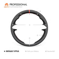 MEWANT Genuine Leather Car Steering Wheel Cove for Lancia Delta / Chrysler Delta - Alcantara, Leather, Carbon Fiber, Easy Install, Non - Slip, Best Steering Wheel Cover