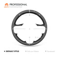 MEWANT Genuine Leather Car Steering Wheel Cove for Land Rover Range Rover Sport III(L461) 2022 - 2024 / Discovery Sport (L550) / Range Rover Evoque II(L551) / Range Rover Velar (L560) - Alcantara, Leather, Carbon Fiber, Easy Install, Non - Slip, Best Steering Wheel Cover