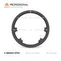 MEWANT Genuine Leather Car Steering Wheel Cove for Nissan Patrol DX 2000 - 2005 - Alcantara, Leather, Carbon Fiber, Easy Install, Non - Slip, Best Steering Wheel Cover