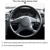 MEWANT Genuine Leather Car Steering Wheel Cove for Nissan Skyline ECR33 R33 GTR - Mewant Cover