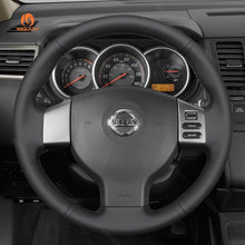 Bild in den Galerie-Viewer laden, MEWANT Genuine Leather Car Steering Wheel Cove for Nissan Tiida 2004 - 2010 - Mewant Cover
