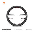 MEWANT Genuine Leather Car Steering Wheel Cove for Toyota Fortuner 2011 - 2015 / Hilux 2011 - 2015 - Alcantara, Leather, Carbon Fiber, Easy Install, Non - Slip, Best Steering Wheel Cover