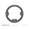 MEWANT Hand Stitch Black Leather Car Steering Wheel Cover for Renault Clio Twingo / for Dacia Sandero - Mewant Cover