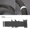 MEWANT Hand Stitch Black Suede Car Steering Wheel Cover for Toyota Corolla 2009 - 2012 / Blade 2007 - Mewant Cover