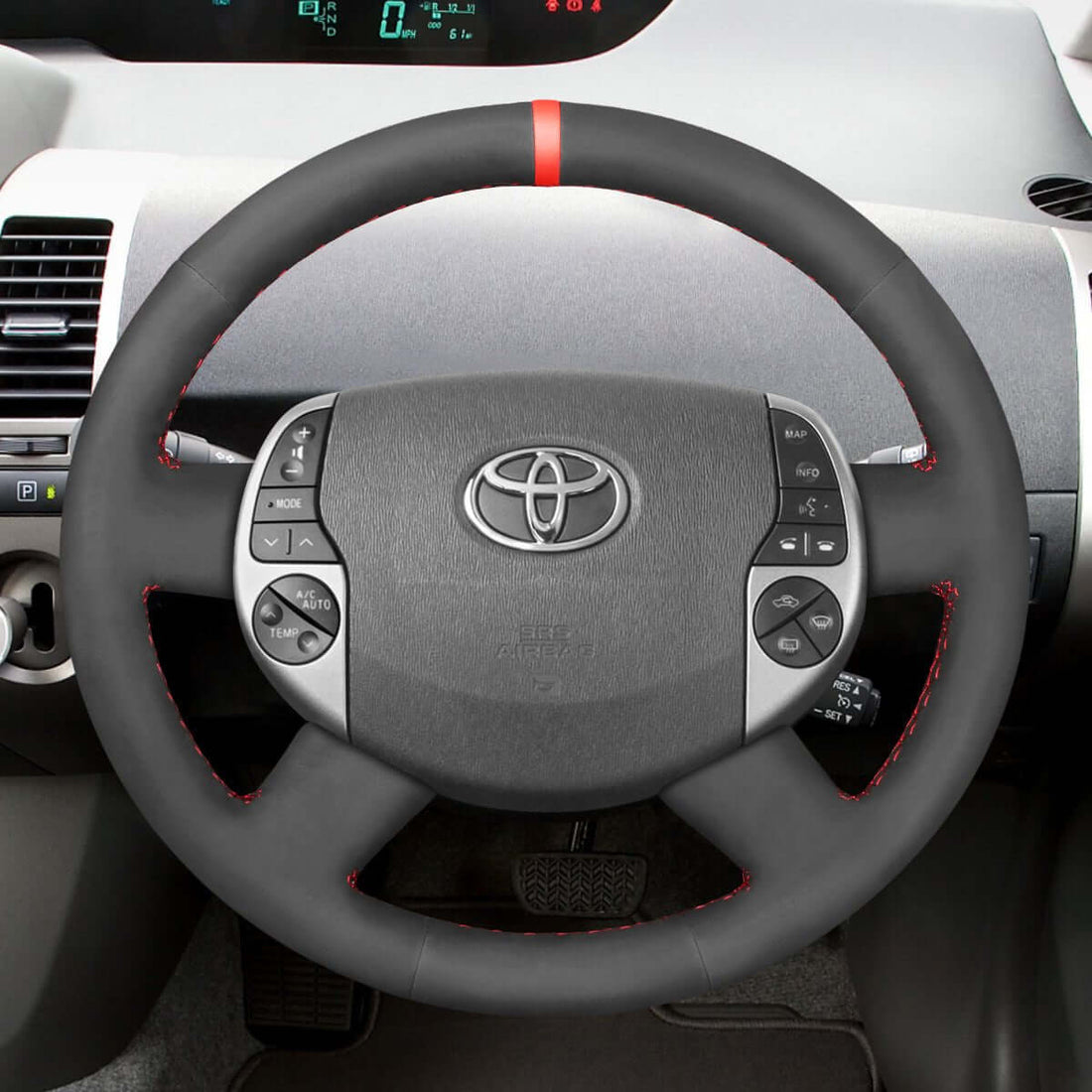 MEWANT Steering Wheel Cover for Toyota Prius 20 XW20 Raum 2 2003-2011