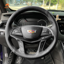 Bild in den Galerie-Viewer laden, MEWANT Hand Stitch Car Steering Wheel Cover Cadillac CT6 2016 - 2018 / XT5 2016 - 2018 - Mewant Cover
