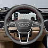 MEWANT Hand Stitch Car Steering Wheel Cover for Audi A6 (C8) Avant Allroad 2018 - 2019 / A7 (K8) 2018 - 2019 / S7 2019 - Mewant Cover