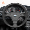 MEWANT Hand Stitch Car Steering Wheel Cover for BMW 3 Series E36 1995 - 2000 - Mewant Cover