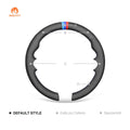 MEWANT Hand Stitch Car Steering Wheel Cover for BMW M2 F87 M3 F80 M4 F82 F83 M5 F10 M6 F06 F12 F13 X5 M X6 M F86 - Alcantara, Leather, Carbon Fiber, Easy Install, Non - Slip, Best Steering Wheel Cover