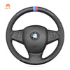 MEWANT Hand Stitch Car Steering Wheel Cover for BMW X5 E70 2007 - 2013 - Mewant Cover