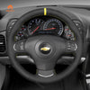 MEWANT Hand Stitch Car Steering Wheel Cover for Chevrolet Corvette (C6) 2012 - 2013 - Mewant Cover