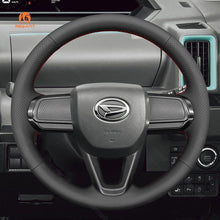 Bild in den Galerie-Viewer laden, MEWANT Hand Stitch Car Steering Wheel Cover for Daihatsu Tanto HIJET Atrai for Subaru Sambar Chiffon - Mewant Cover
