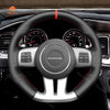 MEWANT Hand Stitch Car Steering Wheel Cover for Dodge Challenger (SRT) Charger (SRT) / for Jeep Grand Cherokee (SRT) - Mewant Cover