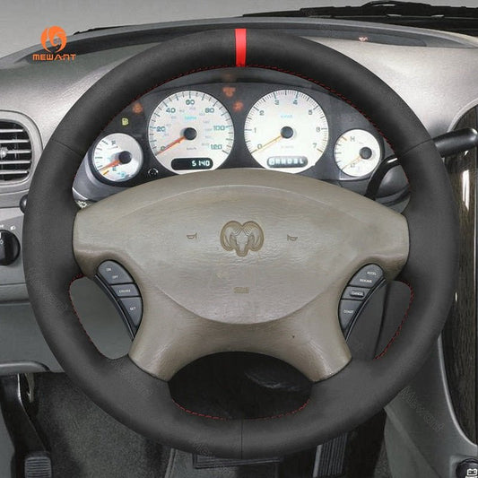 MEWANT Hand Stitch Car Steering Wheel Cover for Dodge Grand Caravan 2001 - 2007 - Mewant Cover