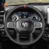 MEWANT Hand Stitch Car Steering Wheel Cover for Dodge RAM 1500 2019 - 2023/for Dodge - Mewant Cover