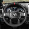 MEWANT Hand Stitch Car Steering Wheel Cover for Dodge RAM 1500 2019 - 2023/for Dodge - Mewant Cover