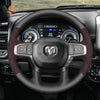 MEWANT Hand Stitch Car Steering Wheel Cover for Dodge RAM 1500 2019 - 2023/for Dodge - Mewant Cover