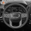 MEWANT Hand Stitch Car Steering Wheel Cover for GMC Sierra 1500 Limited / Sierra 2500 3500/Yukon (XL) - Mewant Cover