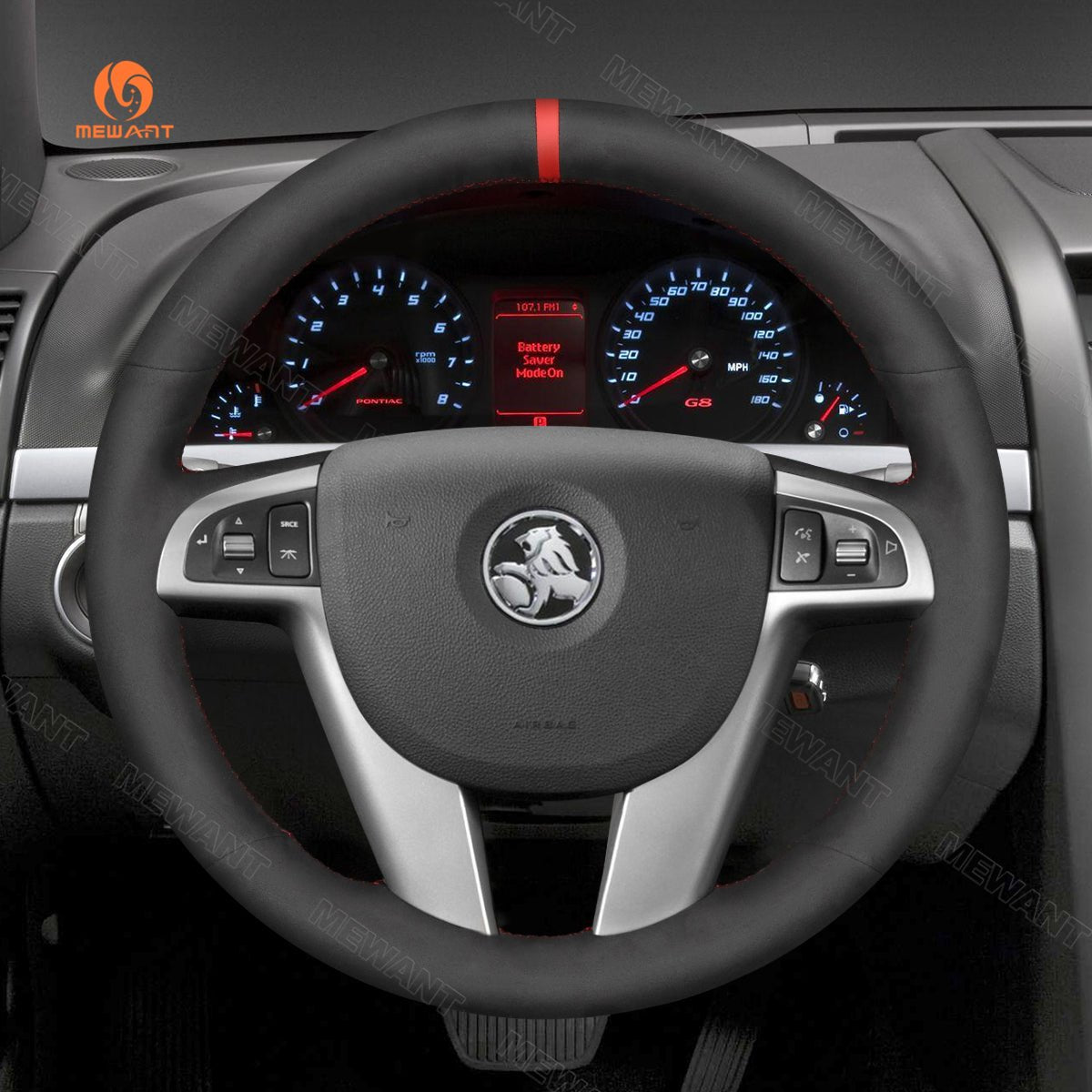 MEWANT Hand Stitch Car Steering Wheel Cover for Holden Commodore (VE) Ute Calais Berlina Caprice Statesman - Mewant Cover