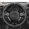 MEWANT Hand Stitch Car Steering Wheel Cover for Kia Soul 2014 - 2019 - Mewant Cover