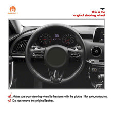 Load image into Gallery viewer, MEWANT Hand Stitch Car Steering Wheel Cover for Kia Stinger (GT) 2018 - 2021 - Mewant Cover
