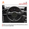 MEWANT Hand Stitch Car Steering Wheel Cover for Kia Stinger (GT) 2018 - 2021 - Mewant Cover