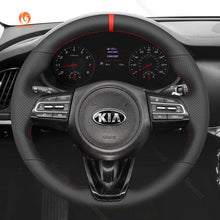 Load image into Gallery viewer, MEWANT Hand Stitch Car Steering Wheel Cover for Kia Stinger (GT) 2018 - 2021 - Mewant Cover
