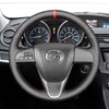 MEWANT Hand Stitch Car Steering Wheel Cover for Mazda 3 Axela 2 Mazda 5 Mazda 6 CX - 7 CX - 9 MAZDASPEED3 (US) - Mewant Cover