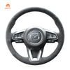 MEWANT Hand Stitch Car Steering Wheel Cover for Mazda 3 Axela / Mazda 6 Atenza / CX - 3 / CX - 5 / CX - 9 / for Toyota Yaris - Mewant Cover