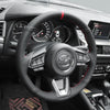 MEWANT Hand Stitch Car Steering Wheel Cover for Mazda 3 Axela / Mazda 6 Atenza / CX - 3 / CX - 5 / CX - 9 / for Toyota Yaris - Mewant Cover