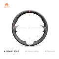 MEWANT Hand Stitch Car Steering Wheel Cover for Mazda 3 Axela / Mazda 6 Atenza / CX - 3 / CX - 5 / CX - 9 / for Toyota Yaris - Alcantara, Leather, Carbon Fiber, Easy Install, Non - Slip, Best Steering Wheel Cover