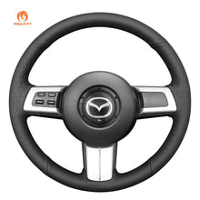 Bild in den Galerie-Viewer laden, MEWANT Hand Stitch Car Steering Wheel Cover for Mazda MX - 5 MX5 2009 - 2013 / RX - 8 RX8 2009 - 2013 / CX - 7 CX7 2007 - 2009 - Mewant Cover
