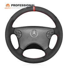 Charger l&#39;image dans la visionneuse de galerie, MEWANT Hand Stitch Car Steering Wheel Cover for Mercedes Benz CLK - Class W208 C208 / E - Class W210 / G - Class W463 - Mewant Cover
