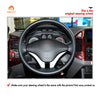 MEWANT Hand Stitch Car Steering Wheel Cover for Mitsubishi L200 2006 - 2015 / Triton 2006 - 2012 - Mewant Cover